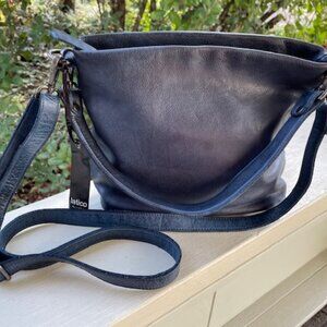 Latico Leathers Ivy Crossbody Shoulder Bag Indigo Excellent